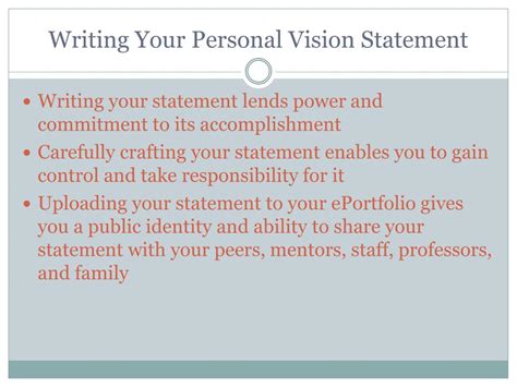 How to Write About Personal Vision Positional Paper 的图像结果