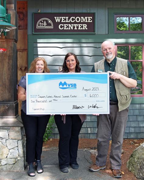 MVSB Proud to Support Fundraising Event at Squam Lakes Natural Science ...
