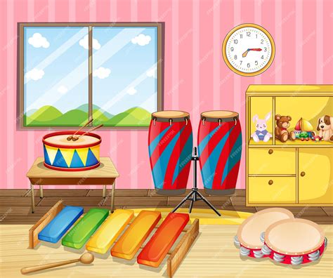 Music Classroom Clip Art