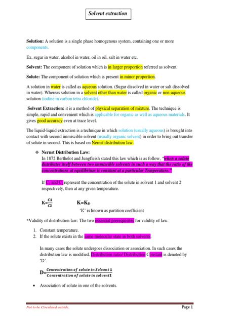 Batch Extraction Note Solvent Extraction 的图像结果