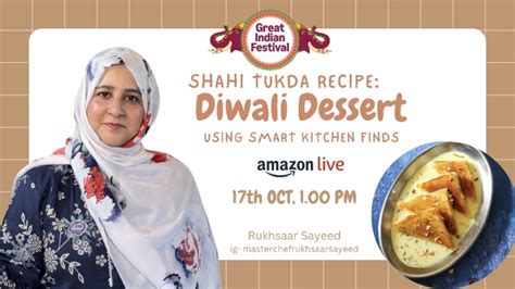 Watch Shahi Tukda Recipe& Diwali Dessert Using Smart Kitchen Finds on ...