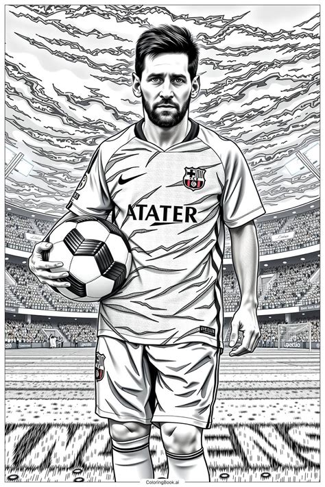 34 messi coloring pages (Free PDF & PNG Printables)