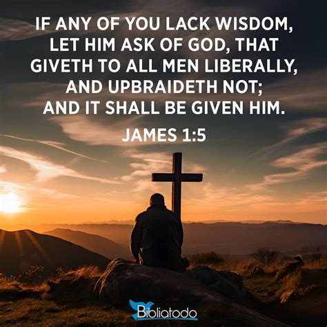 James 1:5 ISR - If any of you lacks wisdom, let him ask of Elohim, who ...