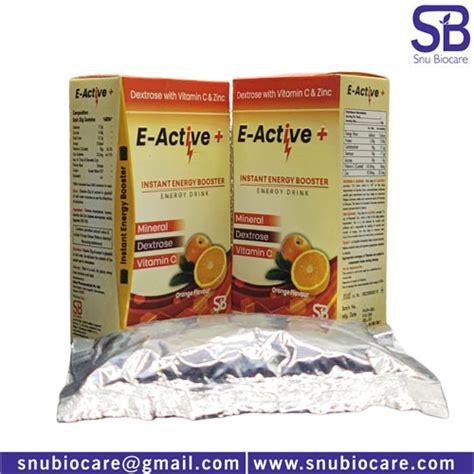 E-active Plus Energy Drink SNU BIOCARE
