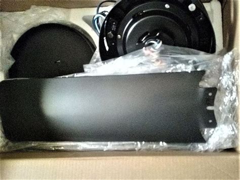 Hunter Sea Edge WeatherMax 44-in Matte Black Indoor/Outdoor Ceiling Fan ...