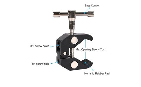 Buy PHOTOMAX 20" Magic Articulating Adjustable Arm with 1/4" Tripod ...