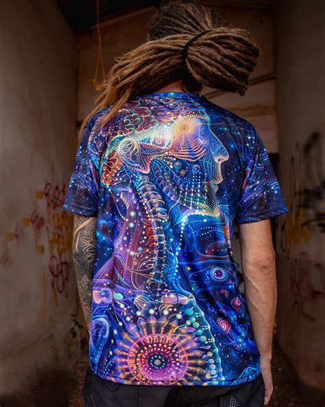 Cosmic Connection Full Printed Half Sleeve T-shirt – Ultra Tribe
