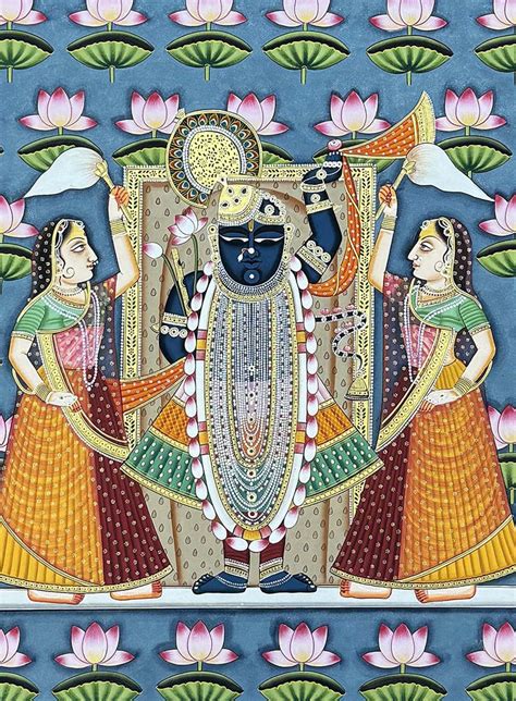 Shrinathji - Handmade Pichwai Painting – Truly Earthy