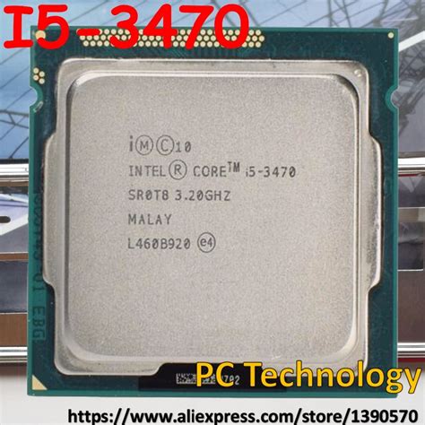 Buy Intel Core i5-3470 SR0T8 3.20GHz L2 1MB 6MB LGA1155 CPU Processor