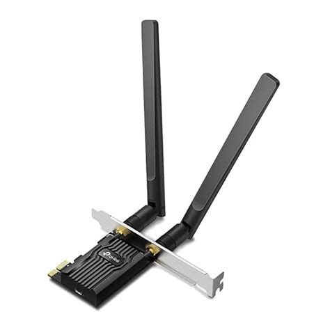 TP-Link AX1800 Wi-Fi 6 High Gain Antennas Bluetooth 5.2 PCIe Adapter ...