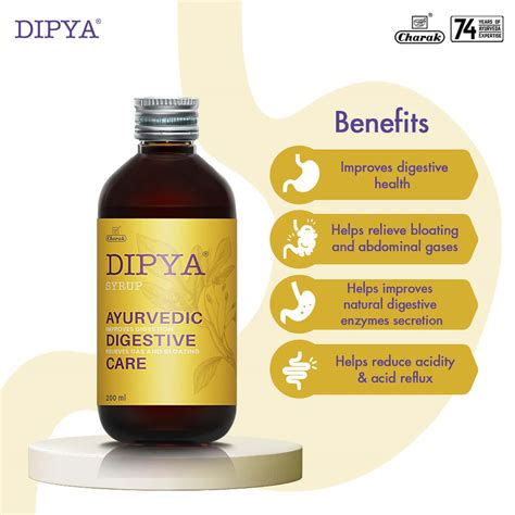 Buy DIPYA AYURVEDIC DIGESTIVE SYRUP - 200ML Online & Get Upto 60% OFF ...