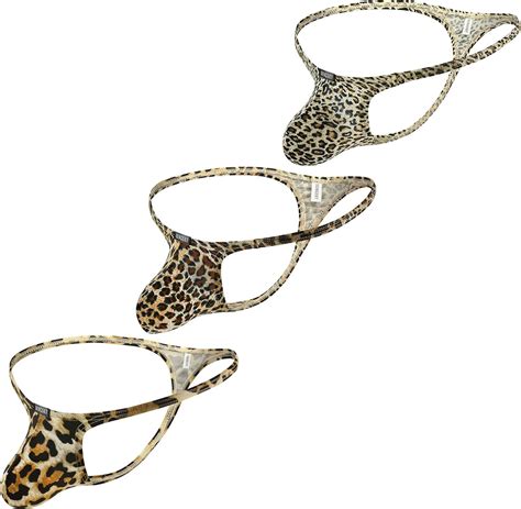 IKINGSKY Men's Leopard G-string Big Pouch | Ubuy India