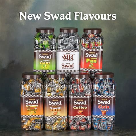 Swad Digestive Drops (Original Candy Since 1983) Sweet & Spicy Masala ...