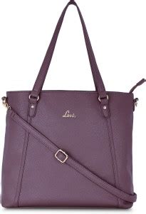 Buy LAVIE Women Purple Tote PURPLE Online @ Best Price in India ...