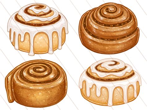 Cinnamon Roll Clipart at Nathan Ronk blog