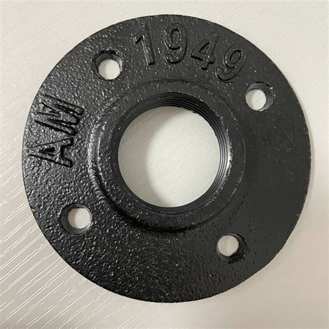 1 Inch Malleable Iron Pipe Floor Flange Used for Table Furniture ...