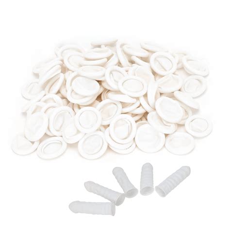 Finger Cover Latex Finger Cots Waterproof AntiStatic Disposable DIY ...