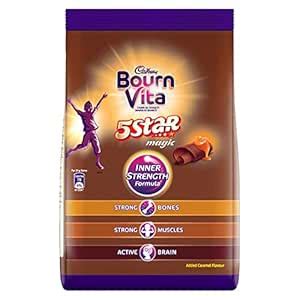 Bournvita Cadbury 5 Star Magic Health Drink Pack, 750 g : Amazon.in ...