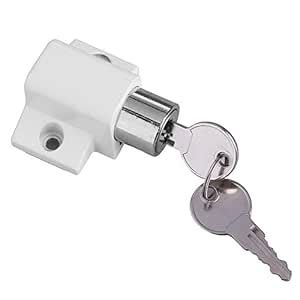 Vanpower Zinc Alloy Child Safety Sliding Window Restrictor Press Lock ...