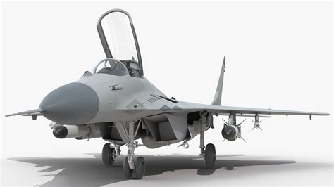 MiG 29 Fighter Aircraft with Armament Rigged 3D Model $199 - .max - Free3D