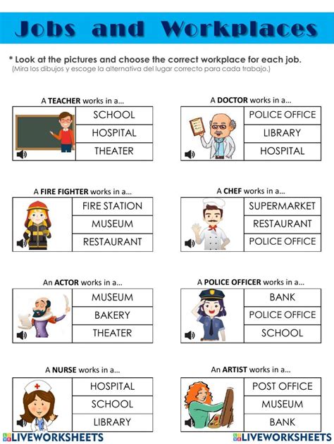 Getting a Job Worksheet 的图像结果