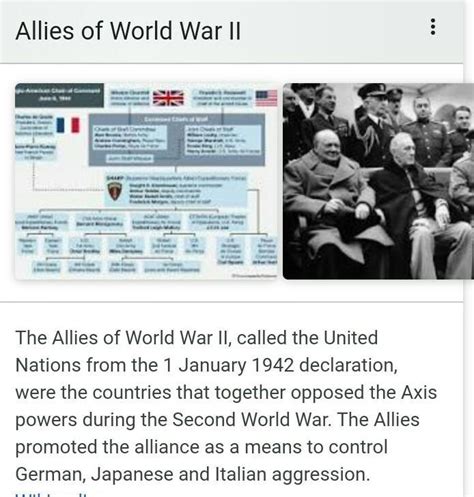 What are allied forces?? - Brainly.in