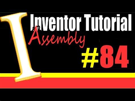 Inventor 2020 Assembly Tutorial 的图像结果