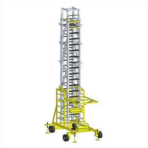 Aluminium Tower Ladder - Aluminum Tiltable Tower Ladder Trader ...