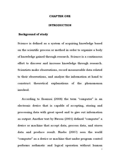 Image result for Example of Research Project