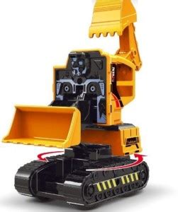 TOYICO! 2 In 1 Transformer Stunt Truck Push And Go Friction Powered ...