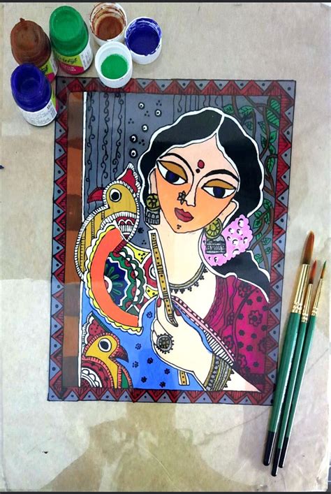 Glass Kalamkari Painting | Hobby Ideas
