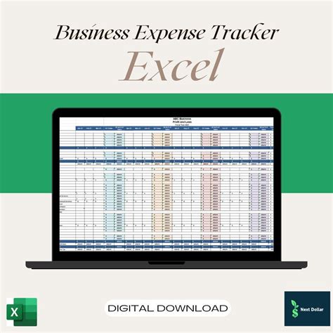 Excel Business Expense Tracker 的图像结果
