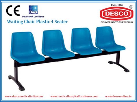 Medical Waiting Chair & Benches Plastic 4 Seater - Manufacturers ...