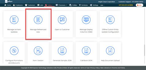 Manage Lists in Form