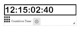 Image result for On Screen Countdown Timer Widget