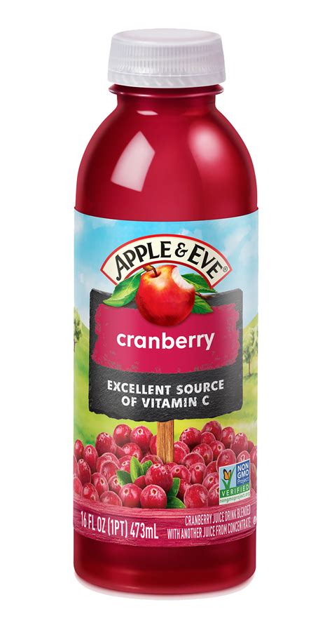 Cranberry Juice Cocktail - On the Go Juices - Apple & Eve