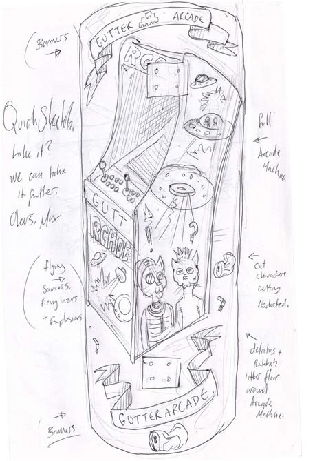 Skateboard Design With Arcade Game On It *Please Read Description ...