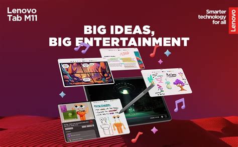 Lenovo M11 ACC 27.94 cm (11 inch) LTE Tablet with Pen, 4 GB RAM, 128 GB ...