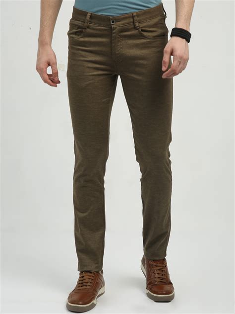 Classic Polo Men's Chiseled Fit Cotton Trousers | TBO2-28 B-KHA-CF-LY