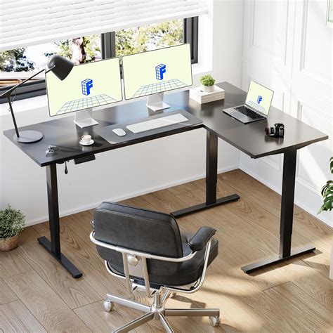 FLEXISPOT Electric Height Adjustable Standing L India | Ubuy