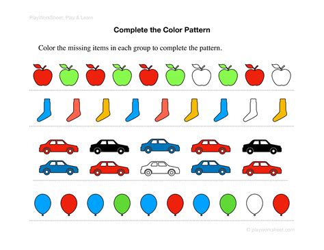 Color Patterns Activities 的图像结果