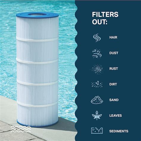 Mist Pleatco PA120 Pool Filter Replacement Cartridge in the Pool Filter ...