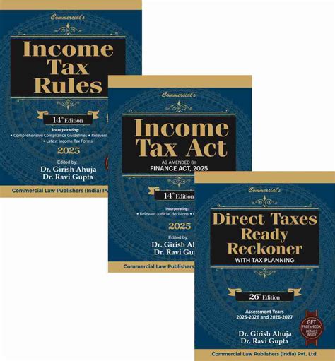 Combo Income Tax II (Direct Tax Ready Reckoner + Income Tax Act + Inco