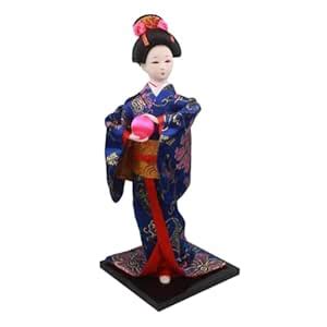 ZOOMELLA Ethnic Japanese Geisha Handicraft Girl Statue for Tabletop ...