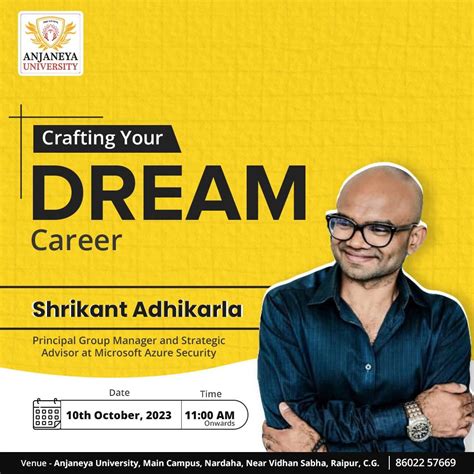 Anjaneya University : Join Us for an Exclusive Cybersecurity Seminar ...