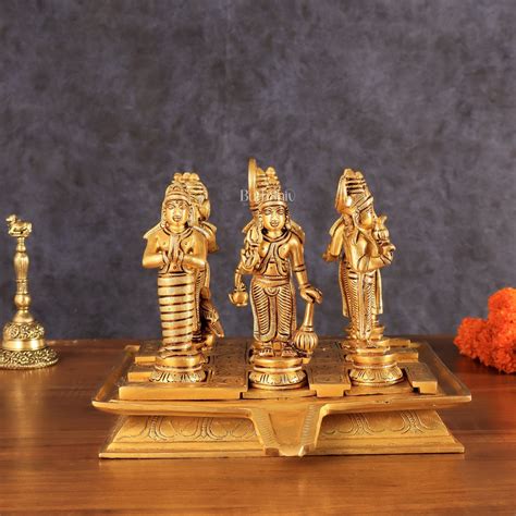 Brass Navagraha idols with base 7" – Budhshiv.com
