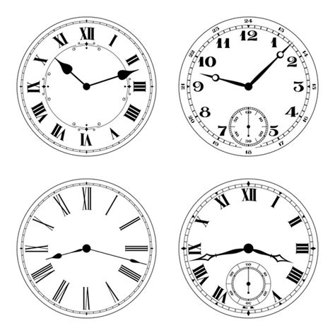 Clock face Types 的图像结果