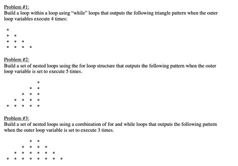 Image result for Do While Loop Triangle Pattern
