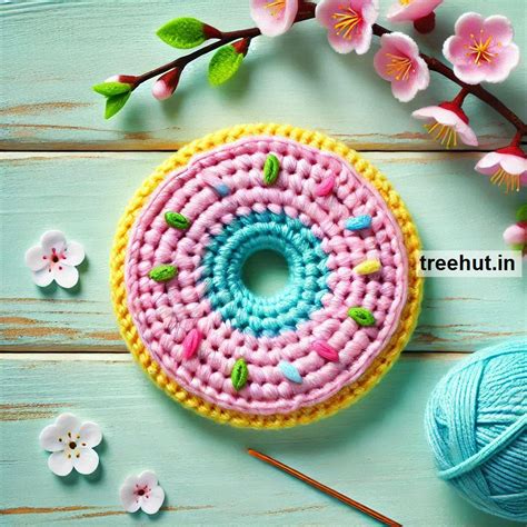 Donut Crochet Ideas, Crochet Appliques and Small Projects with Leftover ...