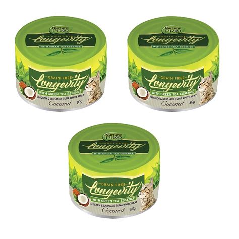 Nurture Pro Longevity Grain Free Wet Cat Food - Coconut - Chicken ...